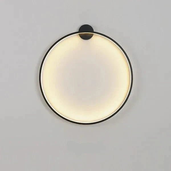 Minimal Round Wall Lamp – Sleek LED Wall Sconce Lighting for Modern Interiors, 30 cm, Energy Efficient Ambient Light 7