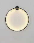 Minimal Round Wall Lamp – Sleek LED Wall Sconce Lighting for Modern Interiors, 30 cm, Energy Efficient Ambient Light 7