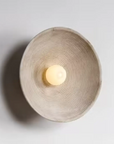 Minimalist Wall Sconce Lighting with Dimmable 10W LED - Organic Design, Warm 3000K Light for Cozy Ambiance 2