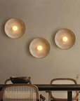 Minimalist Wall Sconce Lighting with Dimmable 10W LED - Organic Design, Warm 3000K Light for Cozy Ambiance 5