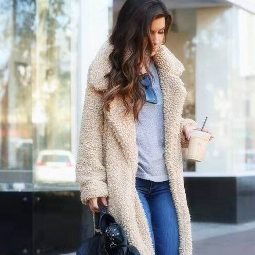 Miranda | Oversized Teddy Winter Coat for Women – Cozy and Stylish 0