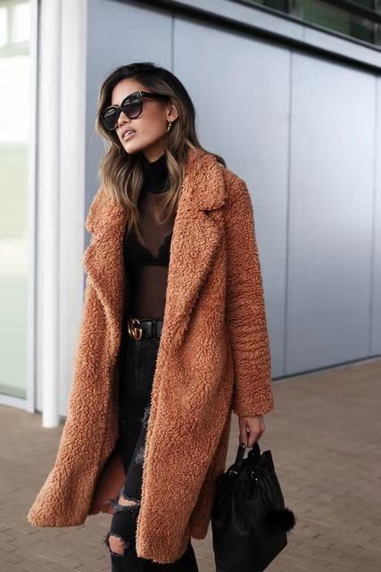 Miranda | Oversized Teddy Winter Coat for Women – Cozy and Stylish 6