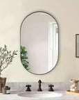 MirrorLuxe - Elegant Oval Reflection 2