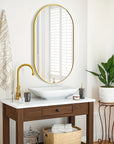 MirrorLuxe - Elegant Oval Reflection 4