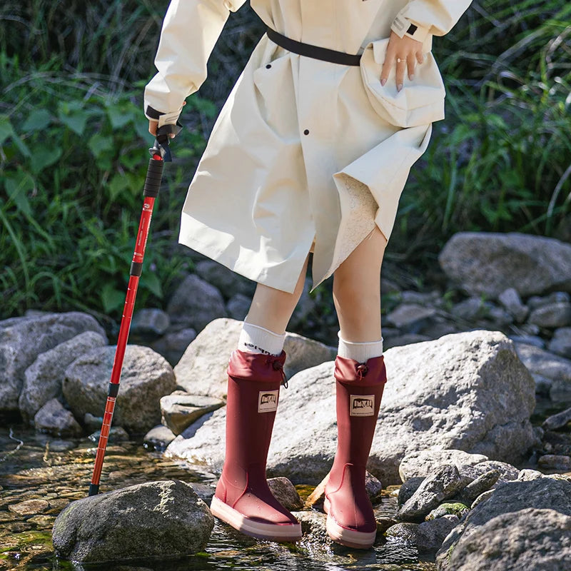 MistyStep | Stylish Lightweight Waterproof Rubber Rain Boots for Women 1