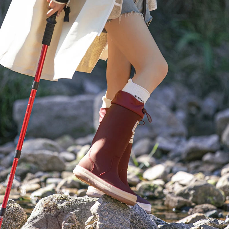 MistyStep | Stylish Lightweight Waterproof Rubber Rain Boots for Women 2