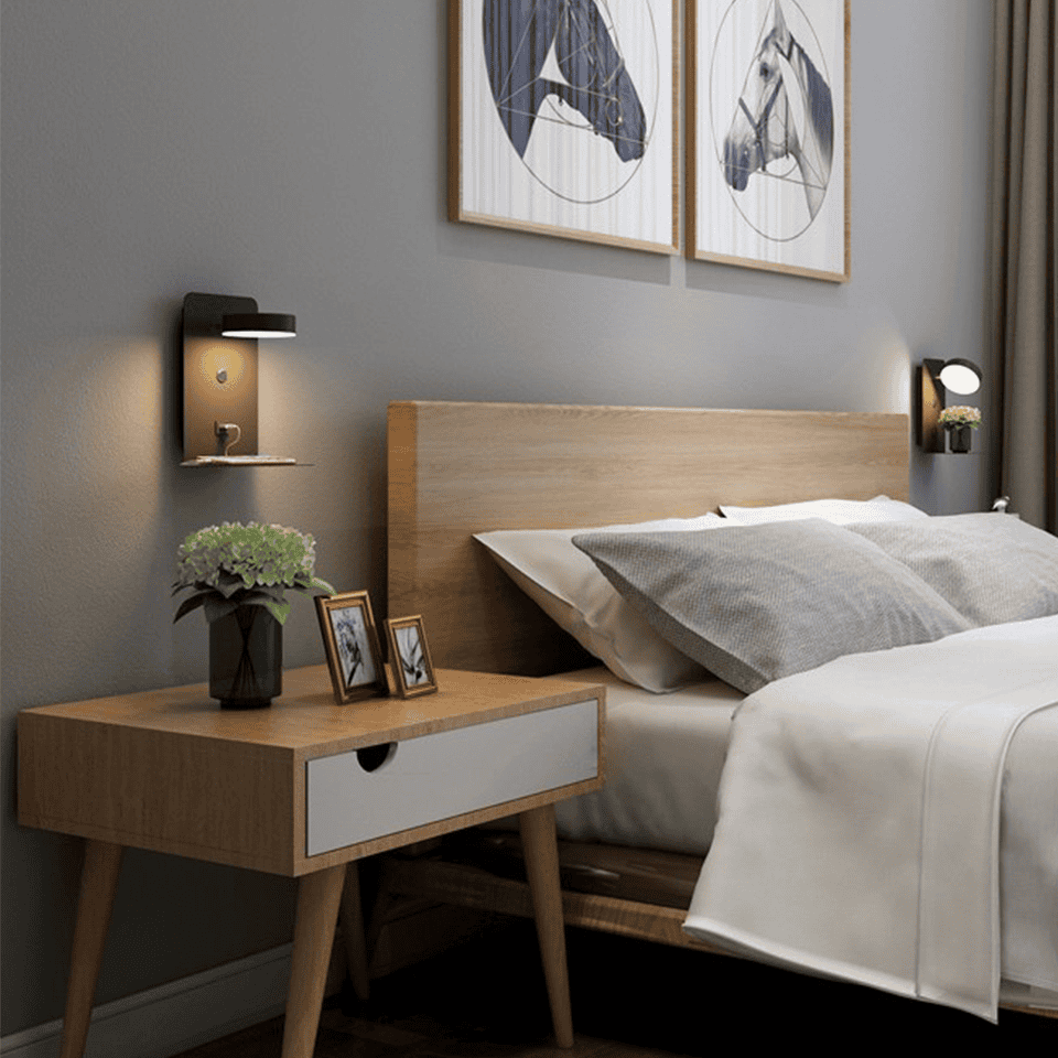 Modern LED Night Light with Soft Glow – Elegant Bedroom Lamp for Relaxation and Ambiance 3