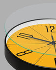 Modern Wall Clock in Black - Minimalist Nordic Design for Home and Office Decor 4