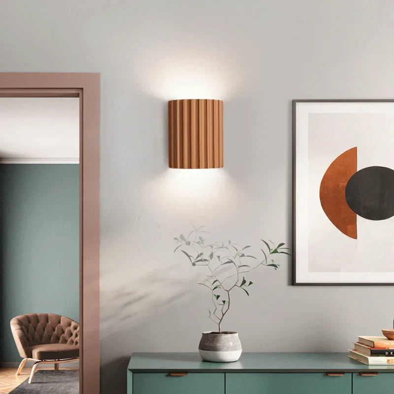 Modern Wall Sconce Light Artistic Resin LED Fixture for Living Room Bedroom 1