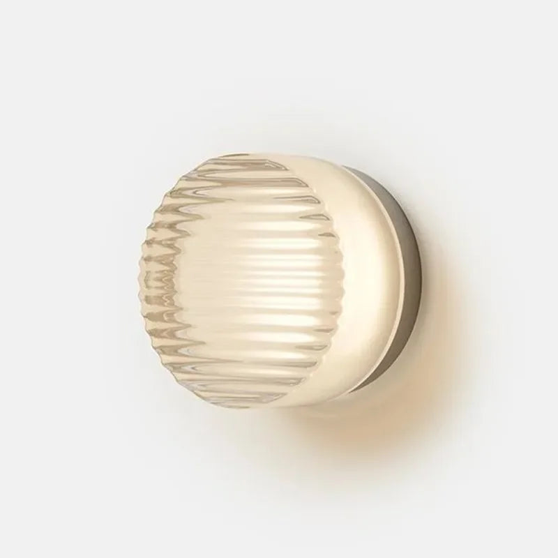 Modern Wall Sconce Lighting Circular Design LED Metal 15W 0