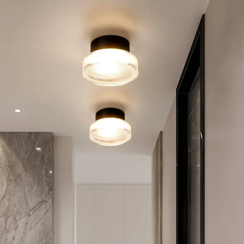 Modern Wall Sconce Lighting Circular Design LED Metal 15W 1