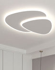 Modern White LED Flush Mount Ceiling Light Fixture – Energy-Efficient Lighting for Home Decor 2