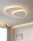 Modern White LED Flush Mount Ceiling Light Fixture – Energy-Efficient Lighting for Home Decor 4