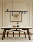 MonoGlow | Minimalist Black Kitchen Hanging Lamp 2