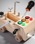 Montessori Busy Board - Interactive Educational Toy for Fine Motor Skills & Cognitive Development, 3-12 Years 1