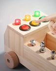 Montessori Busy Board - Interactive Educational Toy for Fine Motor Skills & Cognitive Development, 3-12 Years 3