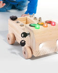 Montessori Busy Board - Interactive Educational Toy for Fine Motor Skills & Cognitive Development, 3-12 Years 4