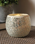 MosaicGlow | Elegant Handcrafted Glass Tealight Holder 8