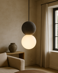 Movia | Elegant Obsidian Pendant Lamp 0