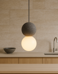 Movia | Elegant Obsidian Pendant Lamp 4