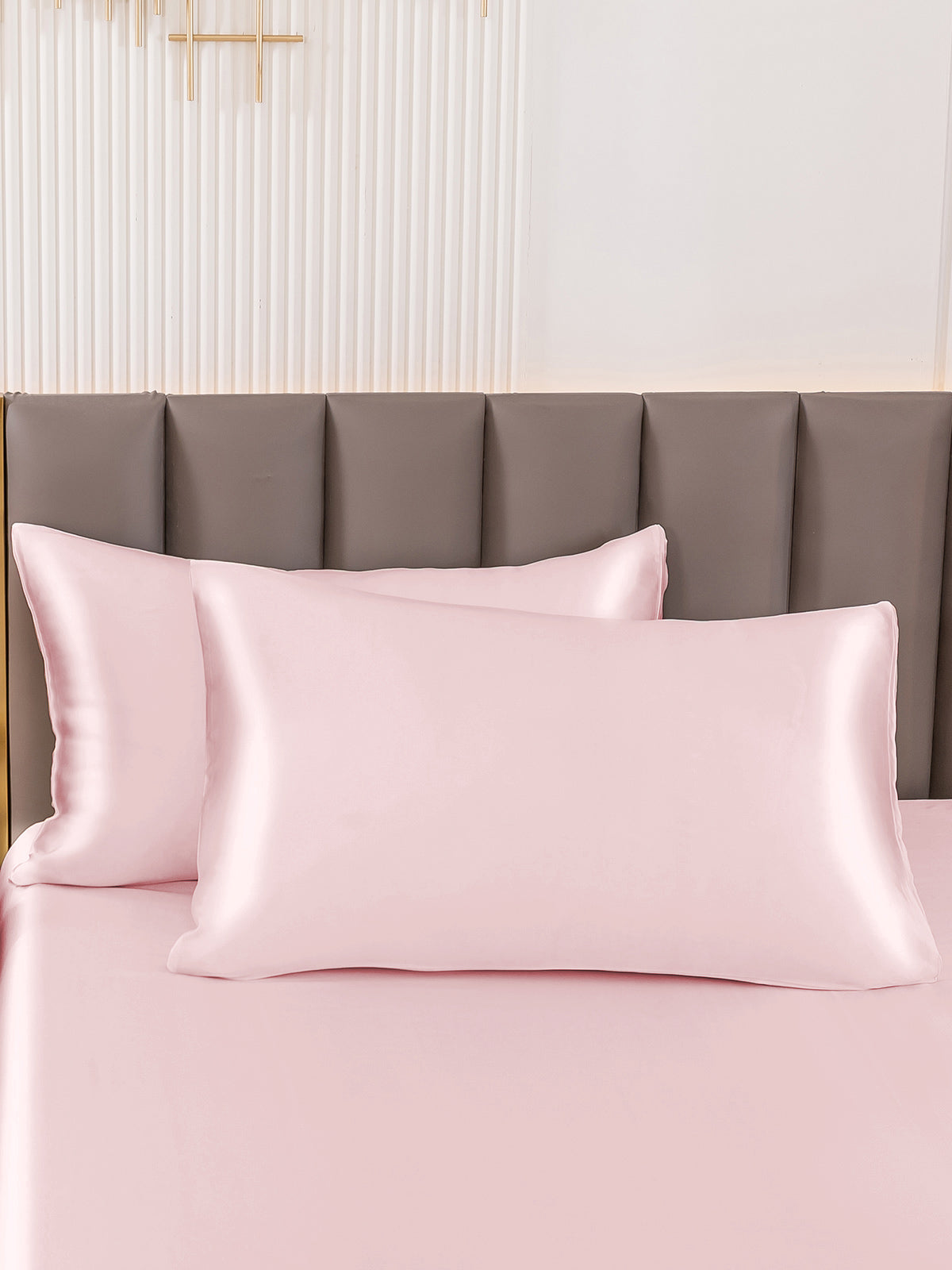 Mulberry Silk Pillowcase Set, 30 Momme 100% Silk Pillow Cases with Hidden Zipper - Best for Hair and Skin, Luxurious Comfort 3