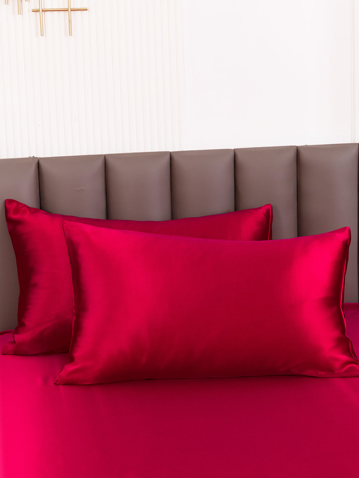 Mulberry Silk Pillowcase Set, 30 Momme 100% Silk Pillow Cases with Hidden Zipper - Best for Hair and Skin, Luxurious Comfort 4