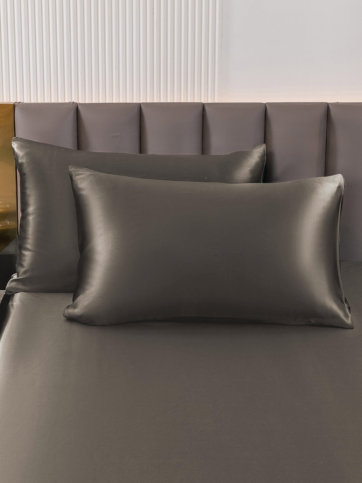 Mulberry Silk Pillowcase Set, 30 Momme 100% Silk Pillow Cases with Hidden Zipper - Best for Hair and Skin, Luxurious Comfort 5