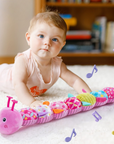 Musical Baby Caterpillar Toy - Interactive Plush for Sensory Development and Motor Skills 0