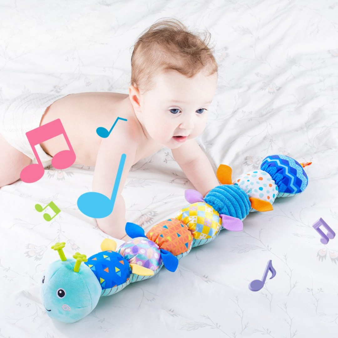 Musical Baby Caterpillar Toy - Interactive Plush for Sensory Development and Motor Skills 7