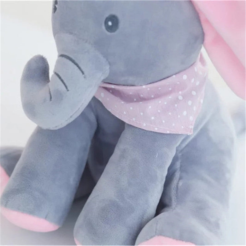 Musical Plush Elephant – Cuddly Stuffed Animal with Moving Features for Children 3