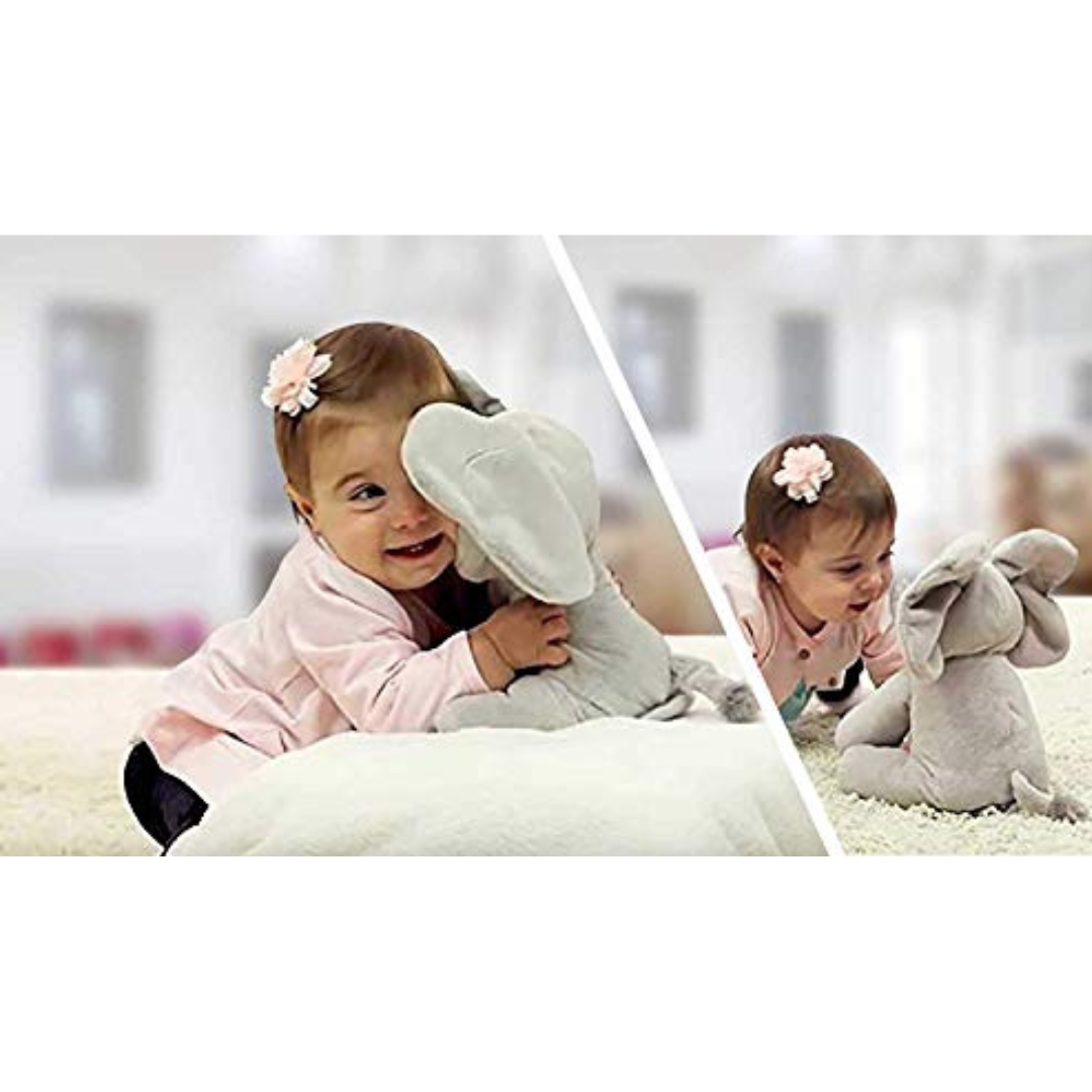 Musical Plush Elephant – Cuddly Stuffed Animal with Moving Features for Children 6