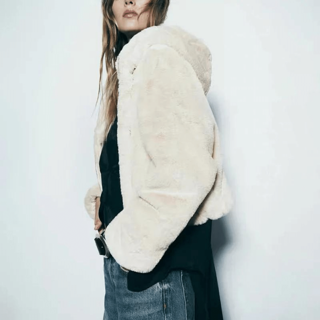 Natalia | Women&#39;s Elegant Faux Fur Winter Jacket 7