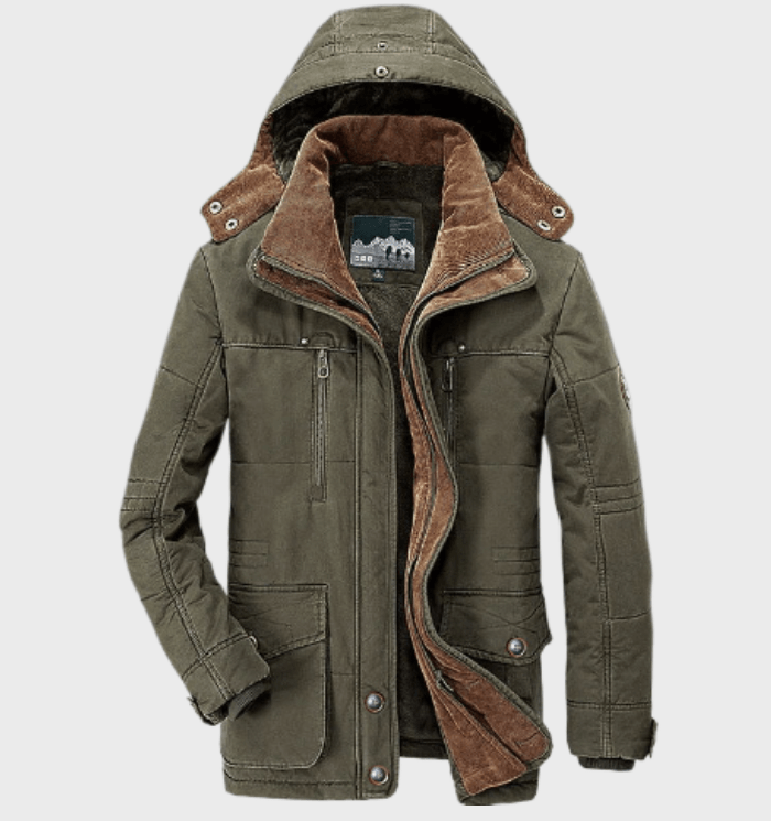 Nathan | Waterproof Men's Winter Jacket with Warm Insulated Lining 0