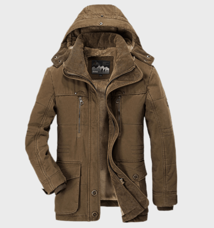 Nathan | Waterproof Men's Winter Jacket with Warm Insulated Lining 4