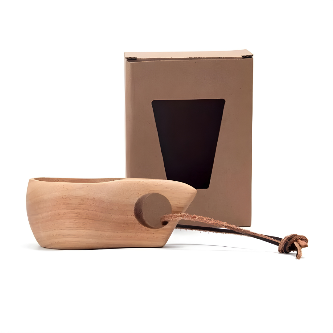 NatureCraft | Unique Handcrafted Organic Wooden Drinking Cup 0