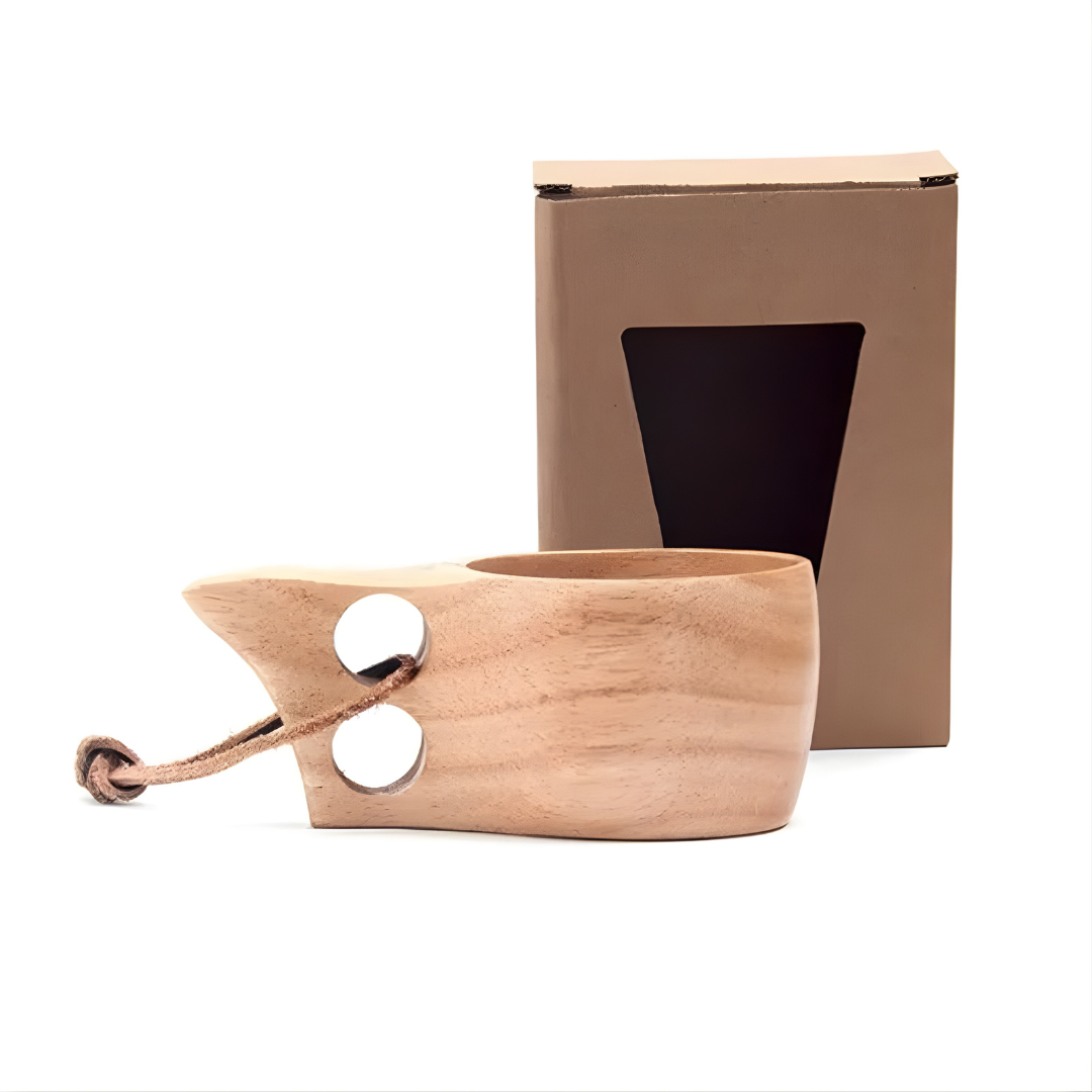 NatureCraft | Unique Handcrafted Organic Wooden Drinking Cup 1
