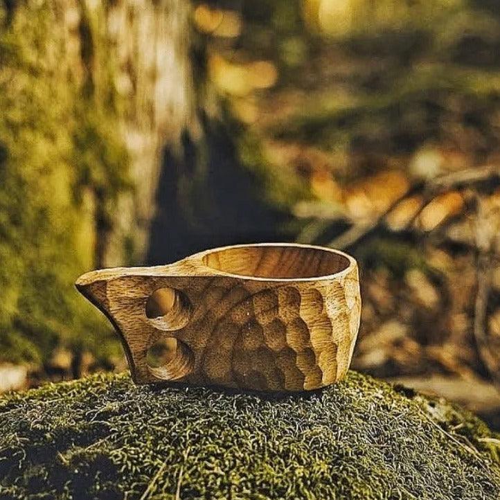 NatureCraft | Unique Handcrafted Organic Wooden Drinking Cup 6