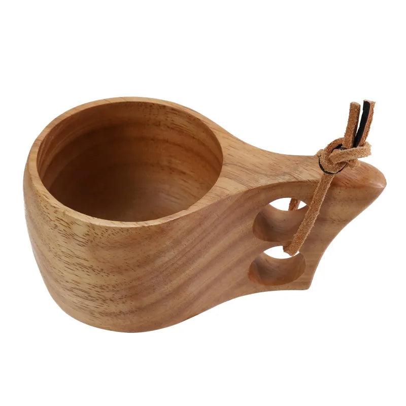 NatureCraft | Unique Handcrafted Organic Wooden Drinking Cup 8