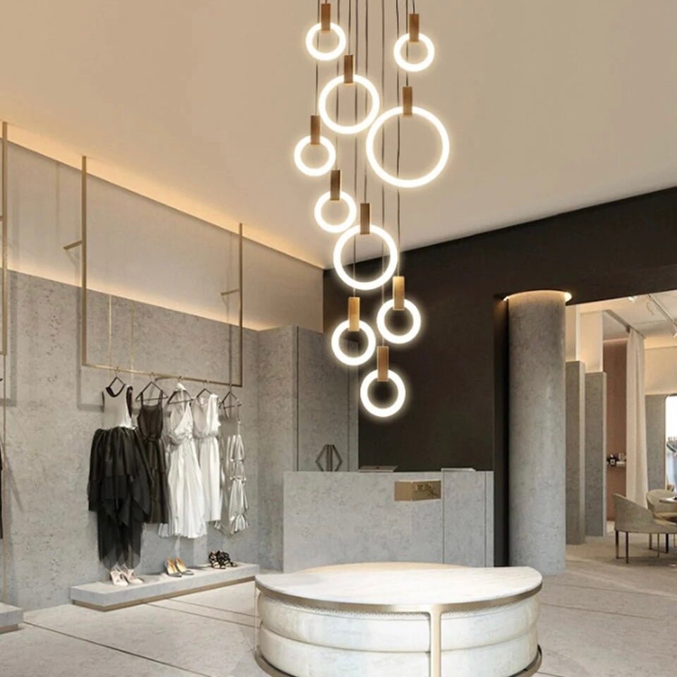 NatureLuxe - Wooden Chandelier for Elegant Illumination 6