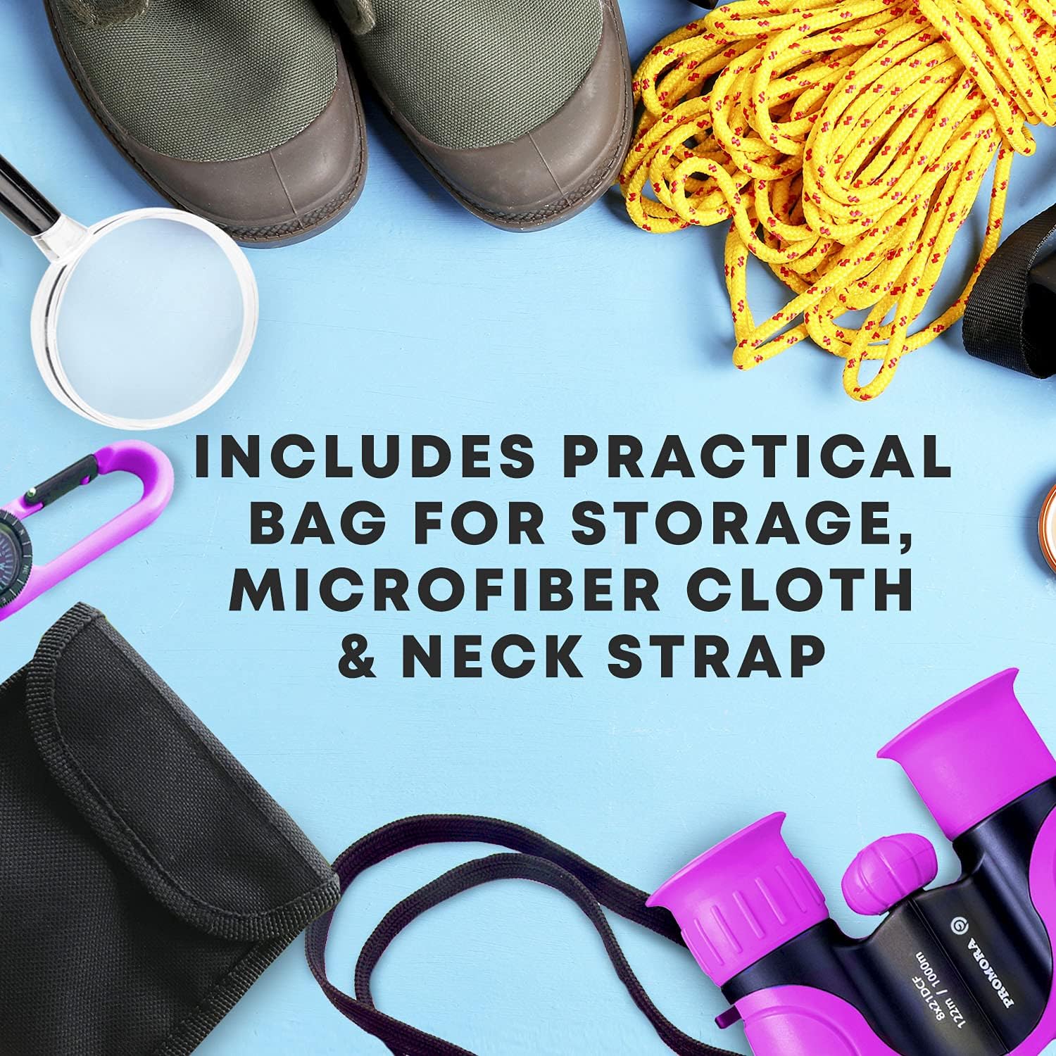 NatureScope | Durable Compact Children's Binoculars for Outdoor Adventures 2