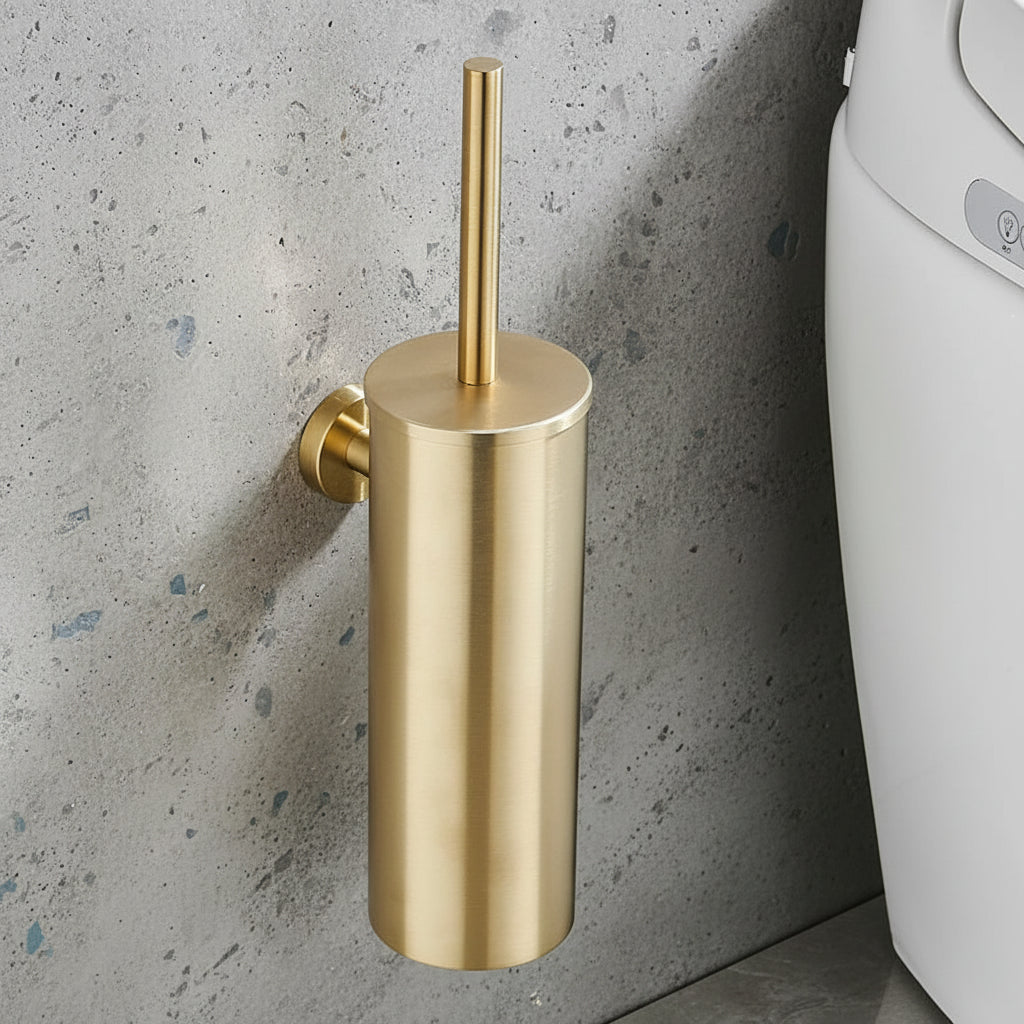 NeatSteel | Stylish Durable Stainless Steel Toilet Brush Set 10