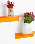 NeonAura | Vibrant Modern Acrylic Floating Shelf Set 0
