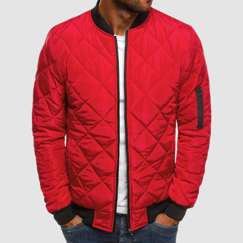 Niels | Breathable Autumn Bomber Jacket for Men with Light Padding 3