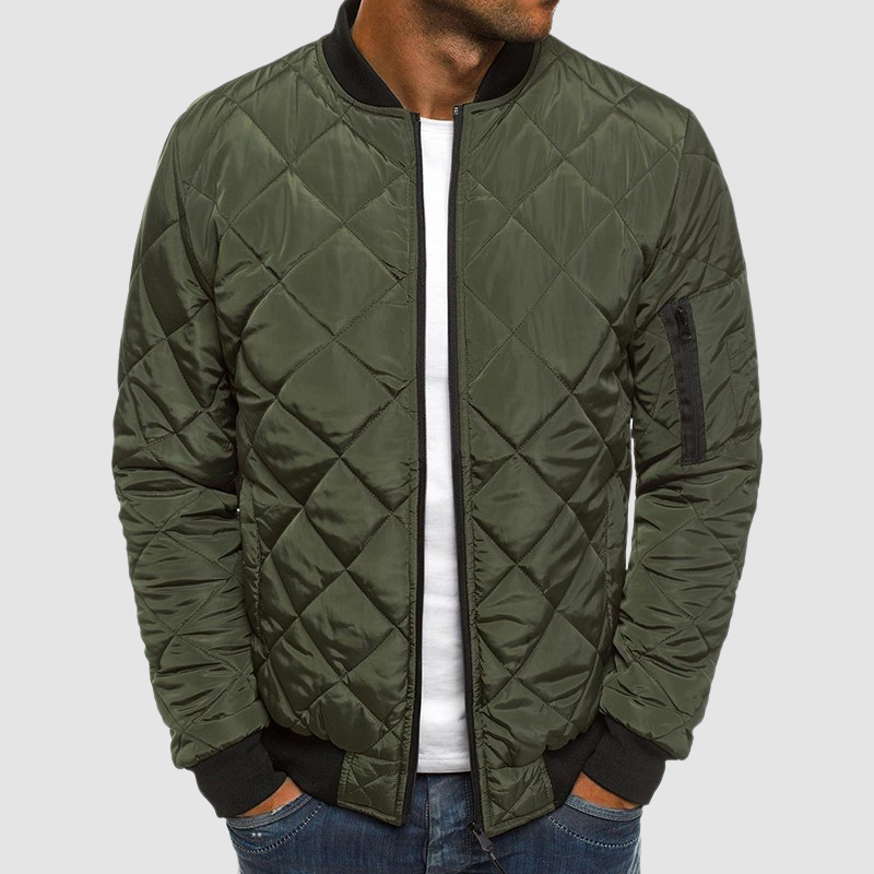 Niels | Breathable Autumn Bomber Jacket for Men with Light Padding 4
