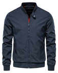 Niels | Men’s Stand-Up Collar Mid-Season Jacket for Effortless Style 2