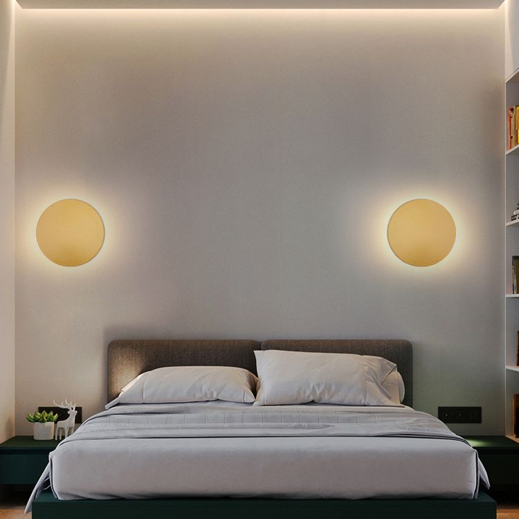 NightGlow – Metal Round Wall Light for Bedroom 2