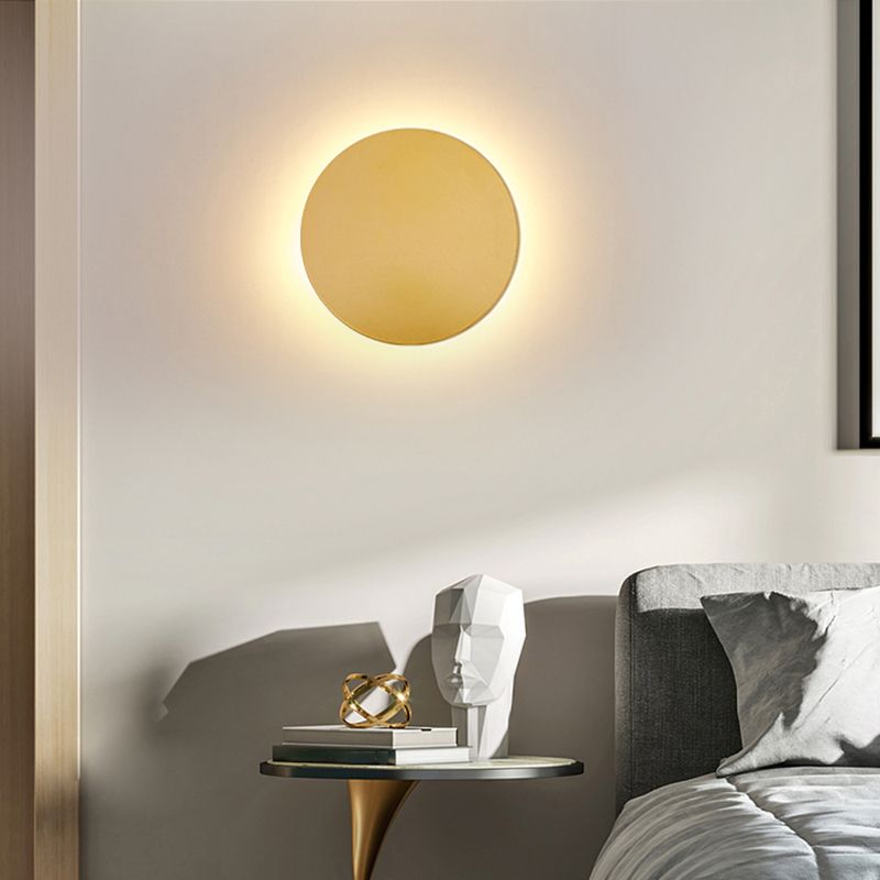 NightGlow – Metal Round Wall Light for Bedroom 8