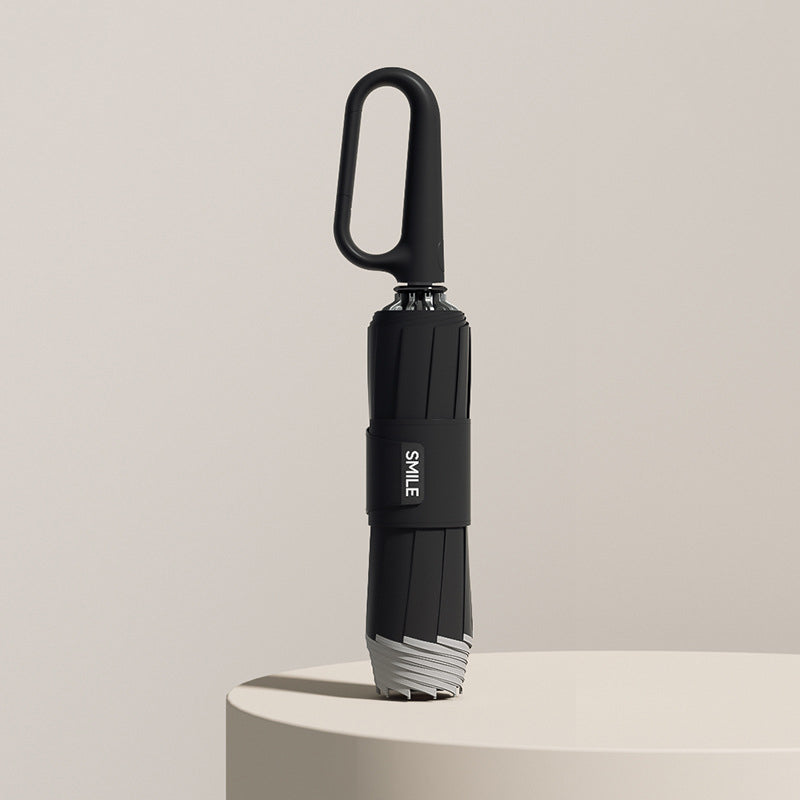 NimbusFlex | Compact Durable Folding Travel Umbrella with Reflective Safety 12