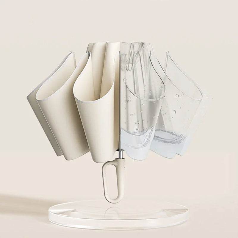 NimbusFlex | Compact Durable Folding Travel Umbrella with Reflective Safety 6