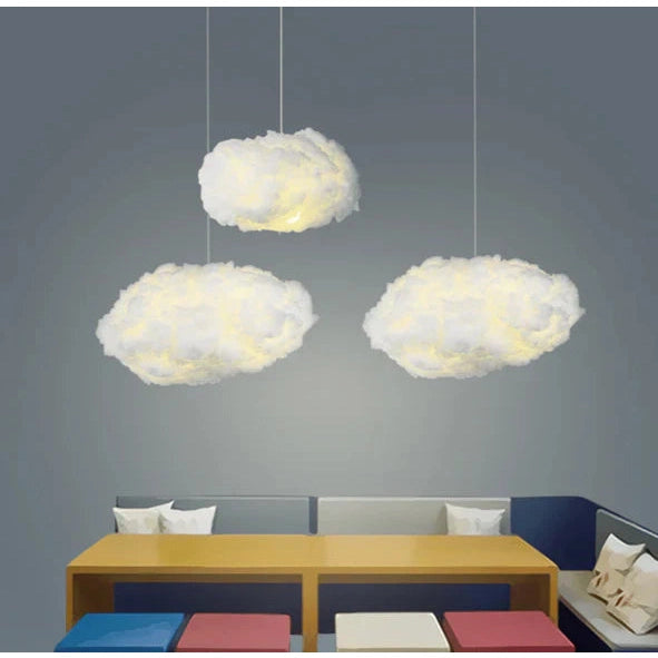NimbusGlow | Serene Soft LED Ceiling Light Fixture for Cozy Spaces 3